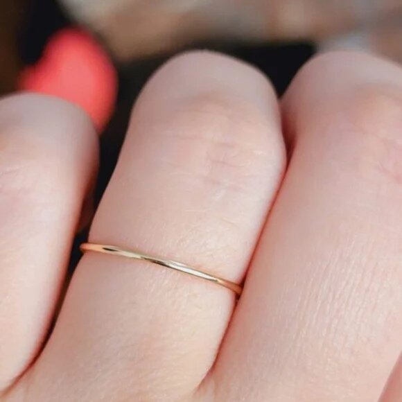 Stella & Dot Ring Everyday stackable silver color NWT - Picture 6 of 8